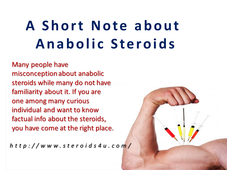 A Short Note about Anabolic Steroids